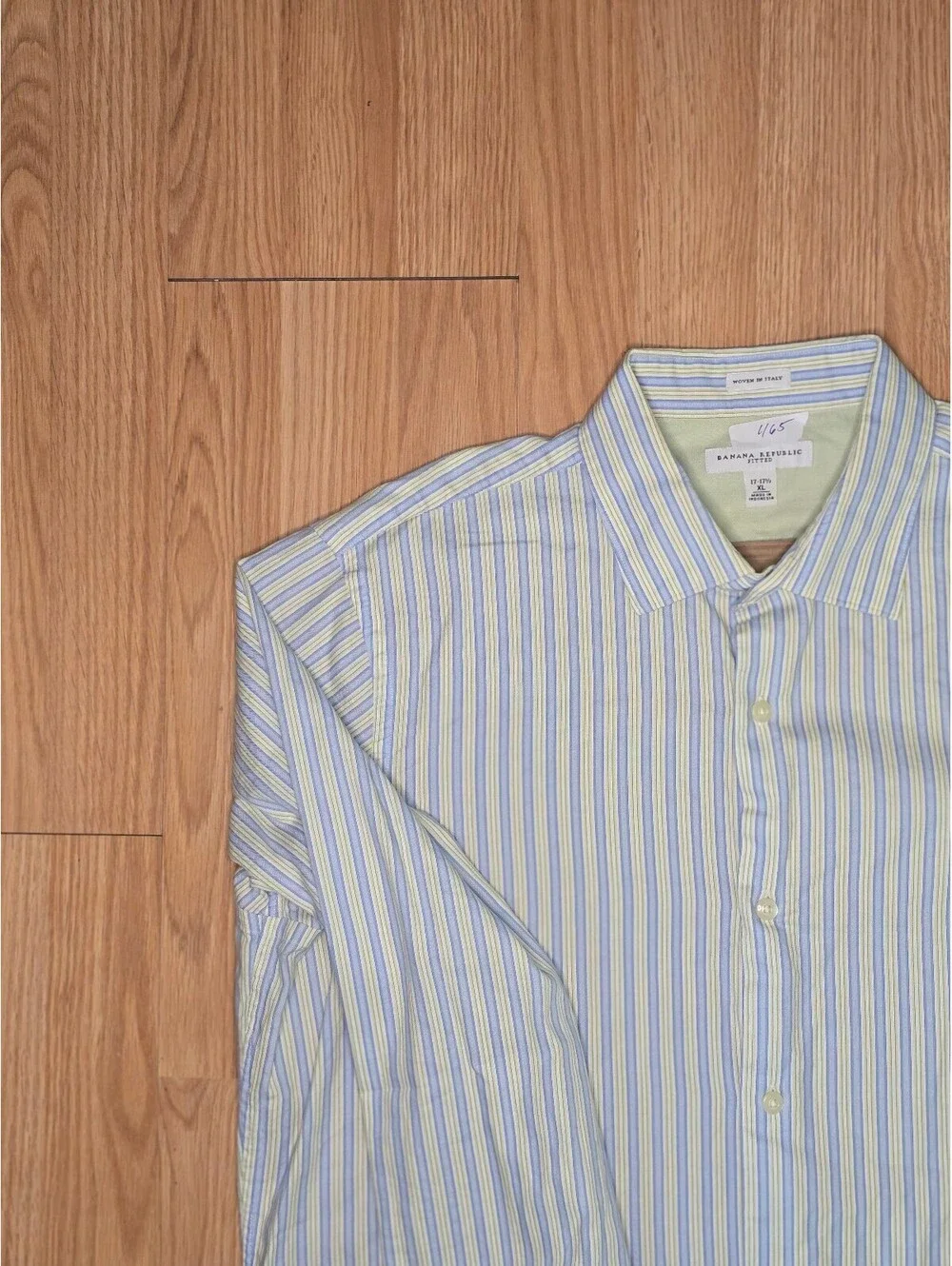 Banana Republic Fitted Woven Shirt XL